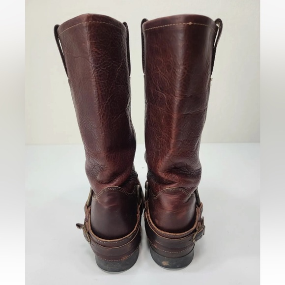 Frye Brown Leather Women's Boots - Picture 5 of 11